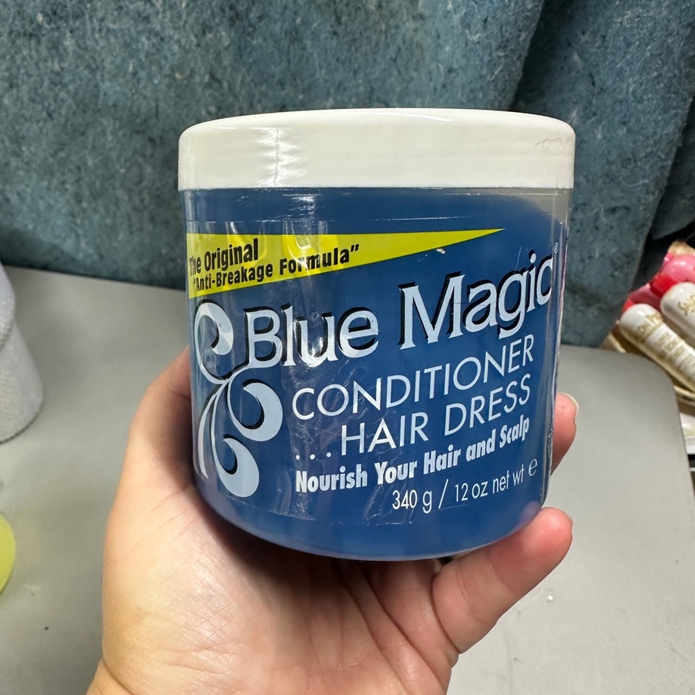 Blue Magic Conditioner Hair Dress Nourish Your Hair and Scalp 12oz New